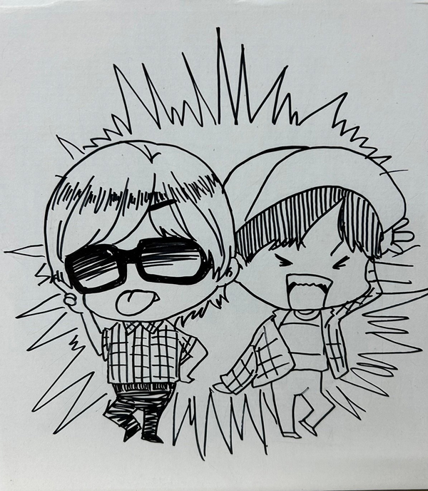 ラストエンド会長と平野くん